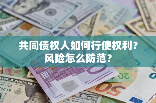 武汉共同债权人如何行使权利？风险怎么防范？