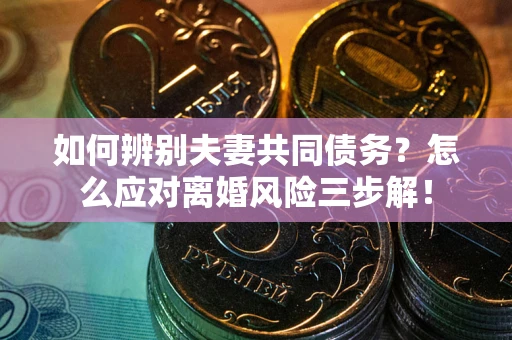武汉如何辨别夫妻共同债务？怎么应对离婚风险三步解！