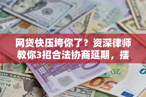 武汉网贷快压垮你了？资深律师教你3招合法协商延期，摆脱暴力催收！