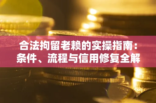 武汉合法拘留老赖的实操指南：条件、流程与信用修复全解析